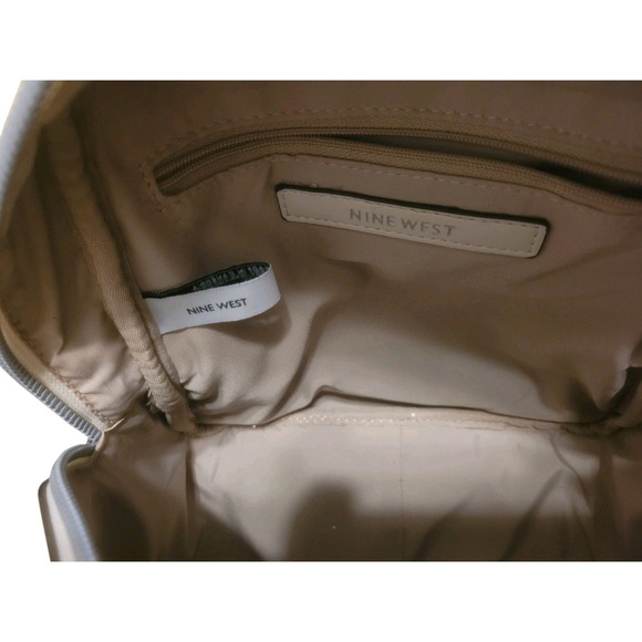 Nine West Yellow Small Flap Backpack - Picture 2 of 4